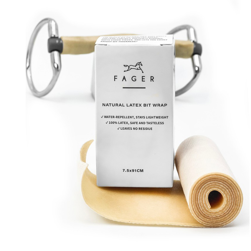 Бинт для трензеля латексный Natural latex bit wrap