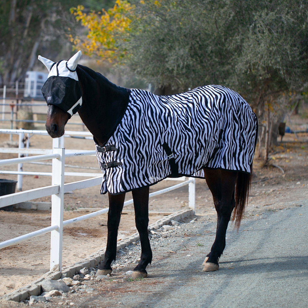 Антимоскитная попона Zebra Print