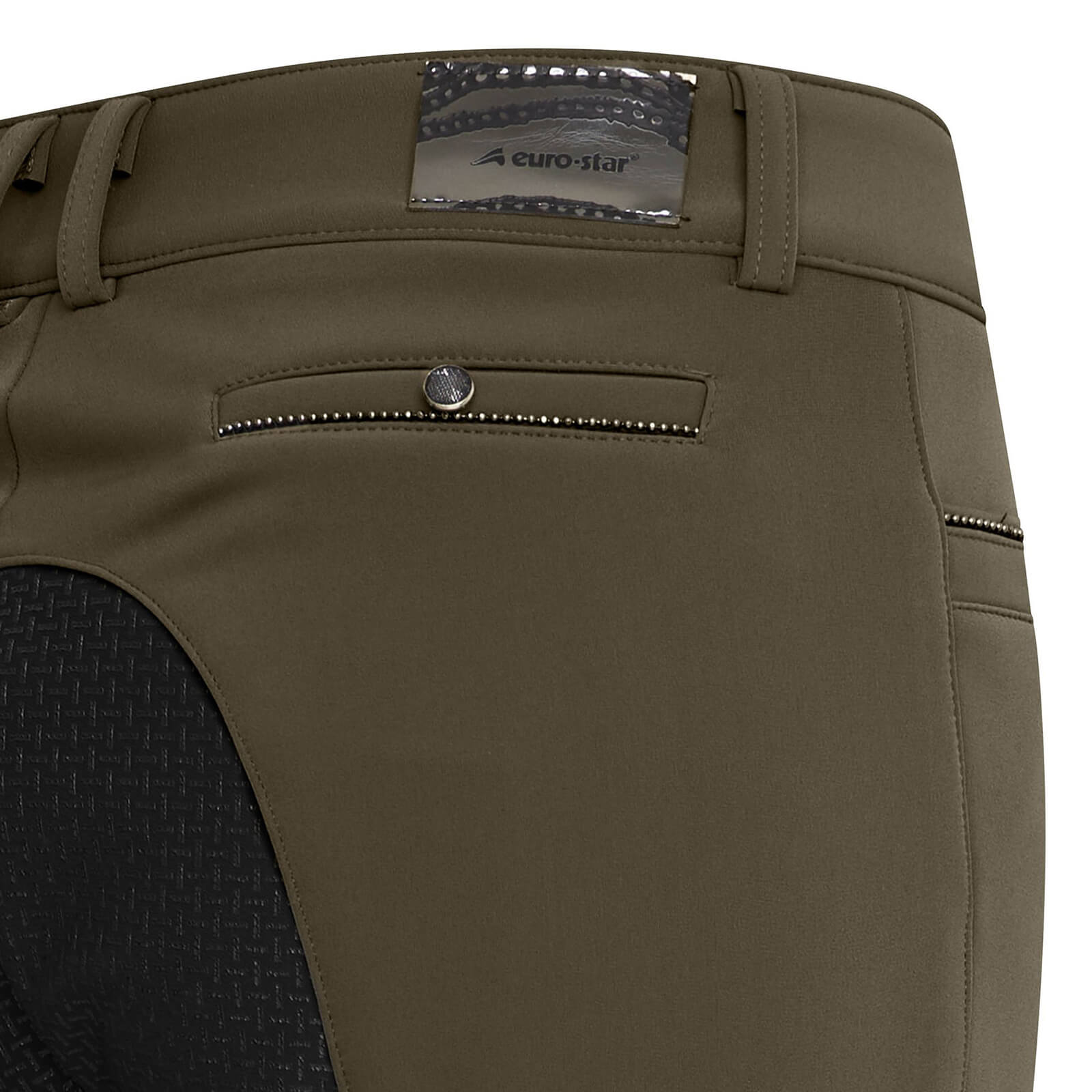 Бриджи утепленные для верховой езды Ariele Snow оливковый