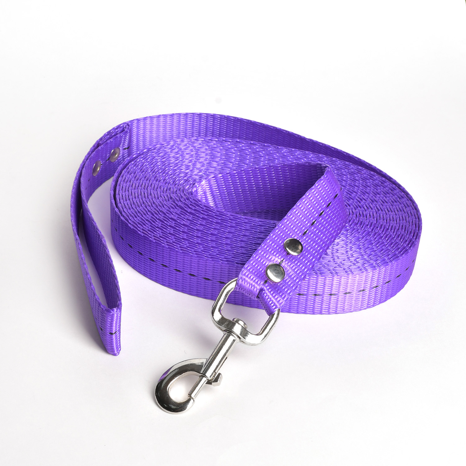 Корда нейлоновая с карабином фиолетовый