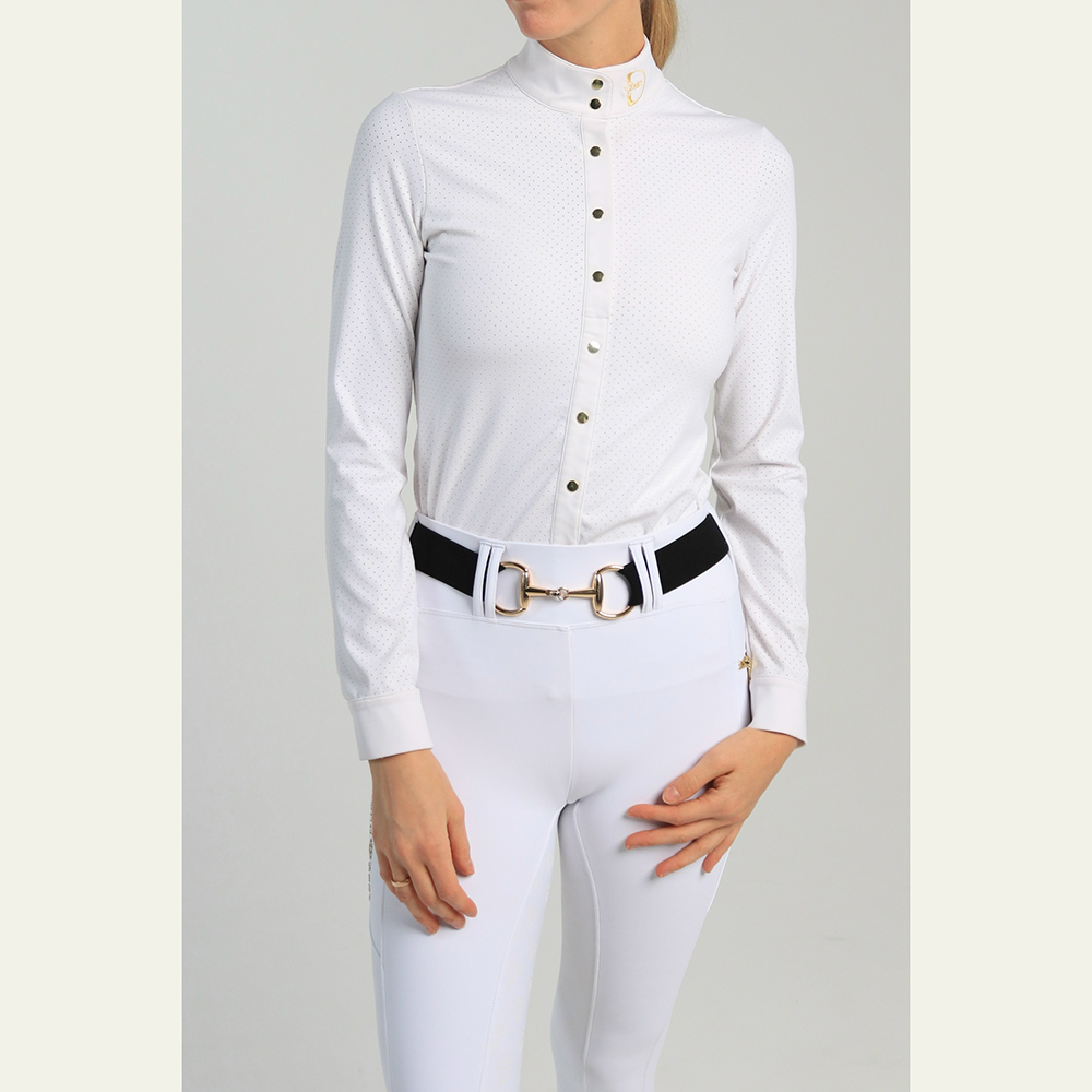 Лонгслив для выступлений Air Biege белый Первая Конная Мануфактура