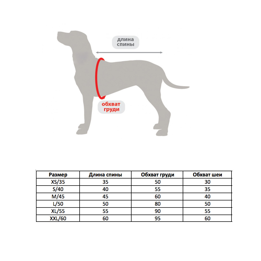 Попона для собаки Big с именем, 300 гр