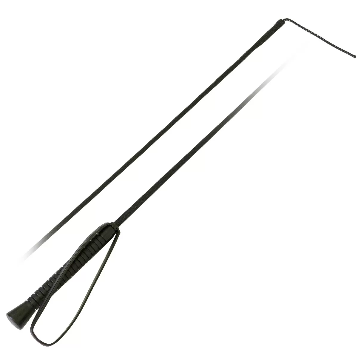 Хлыст выездковый HO с ремешком, чёрный