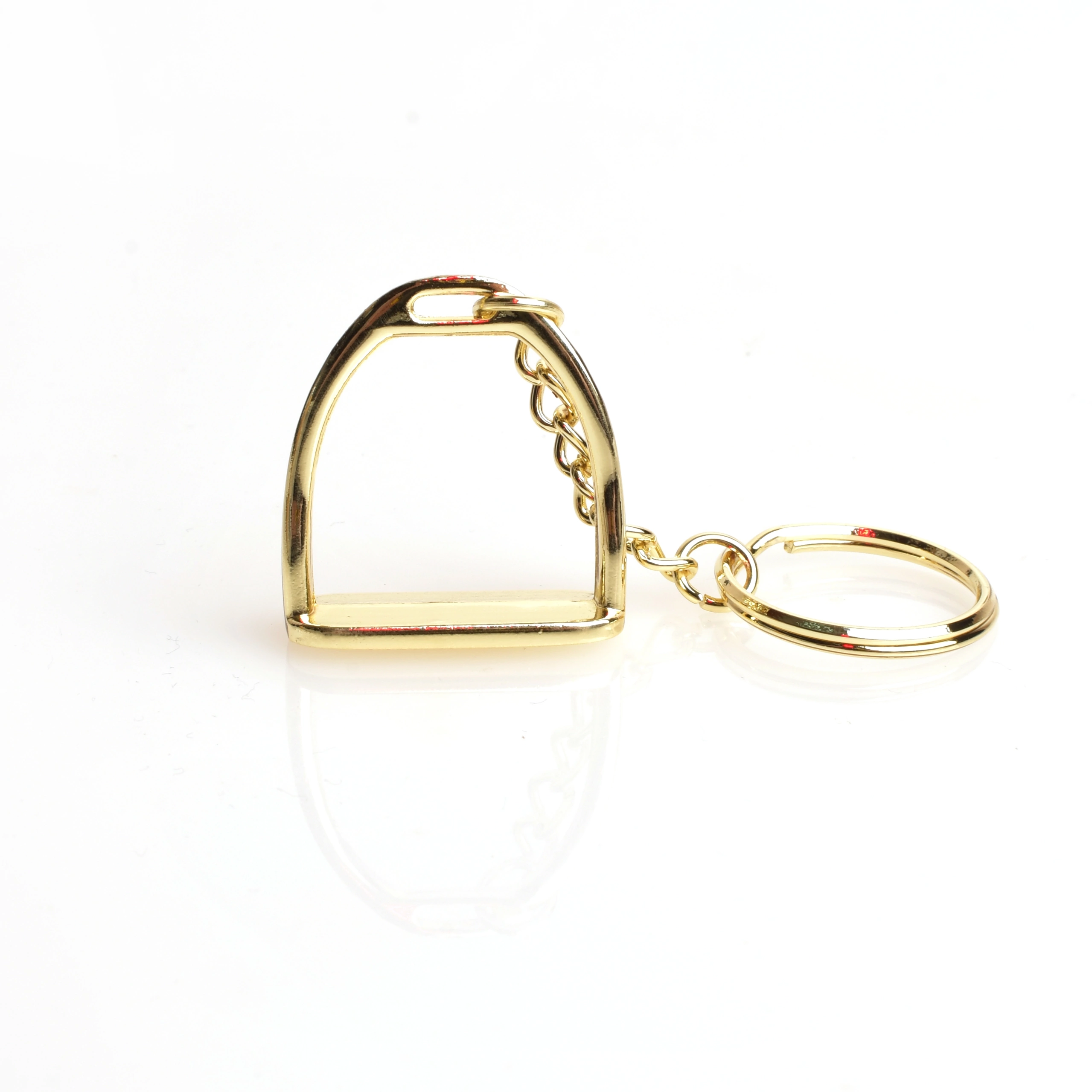 Брелок стремя золото