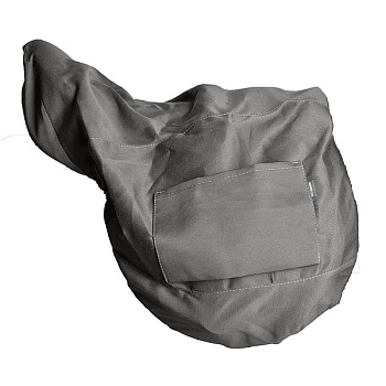 Чехол для седла универсальный хлопковый серый (один размер, 169696-12-один размер)