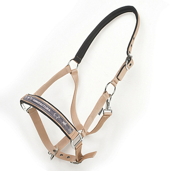 Недоуздок на неопреновых подложках MIU Equestrian Neo 2.0 бежевый (cob, 345558-03-cob)