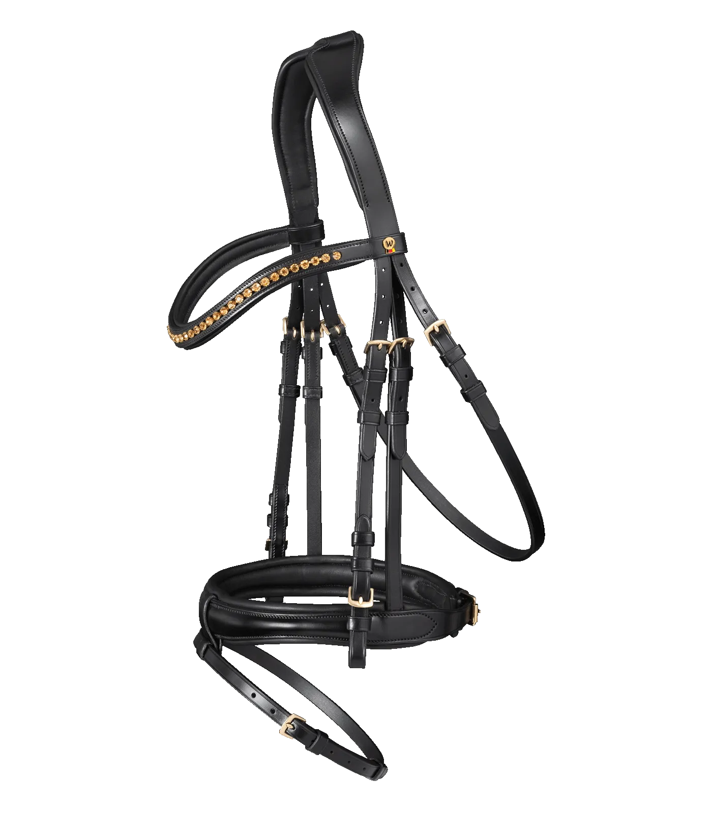 Оголовье S-Line Majestic Bridle чёрный Первая Конная Мануфактура